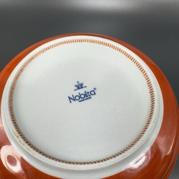 Royal Nobilta Bowl Handmade Stoneware Bowl Dish Planter Made In England Vintage - Picture 6 of 15